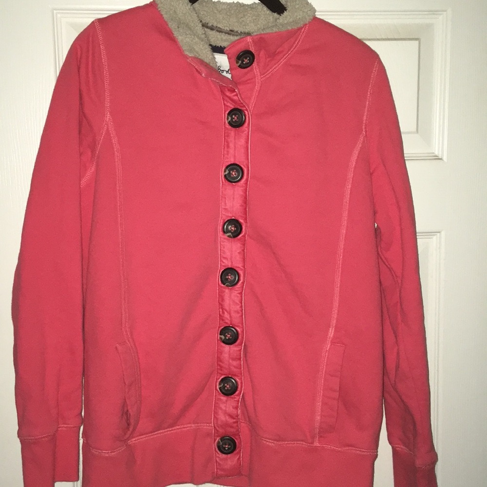 Boden jacket 10 Sherpa big buttons